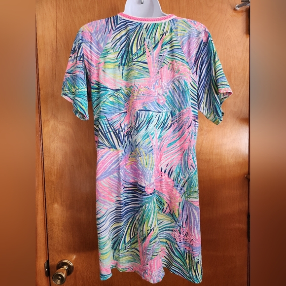 Lilly Pulitzer Bonita Swim Cover-Up Dress Cotton Size XS - Picture 3 of 7